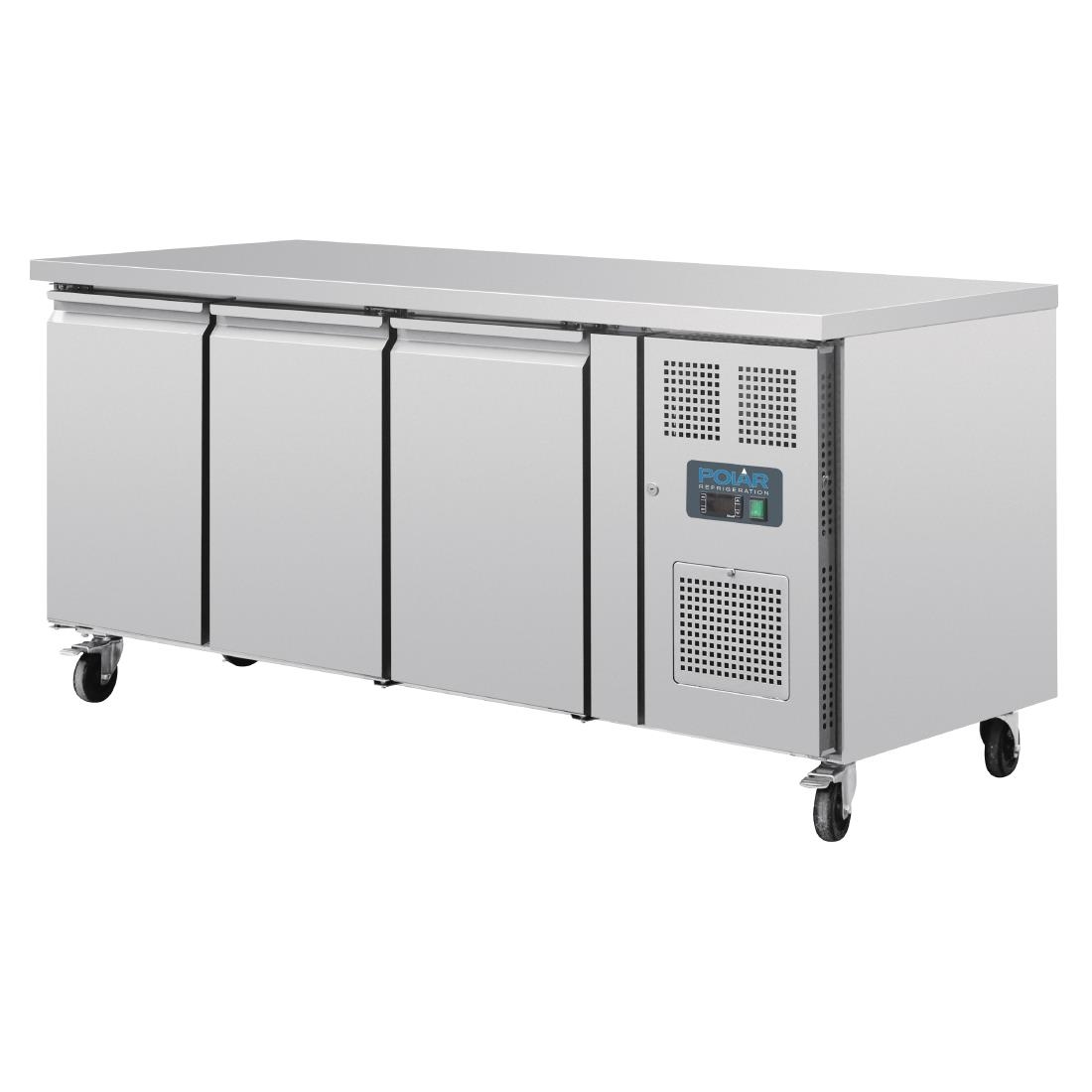Polar U-Series Triple Door Patisserie Counter 634Ltr - Image 9
