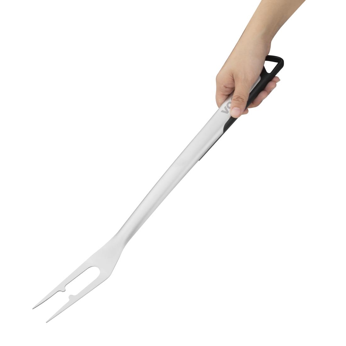 Vogue BBQ Fork Stainless Steel 45.2cm - Image 5