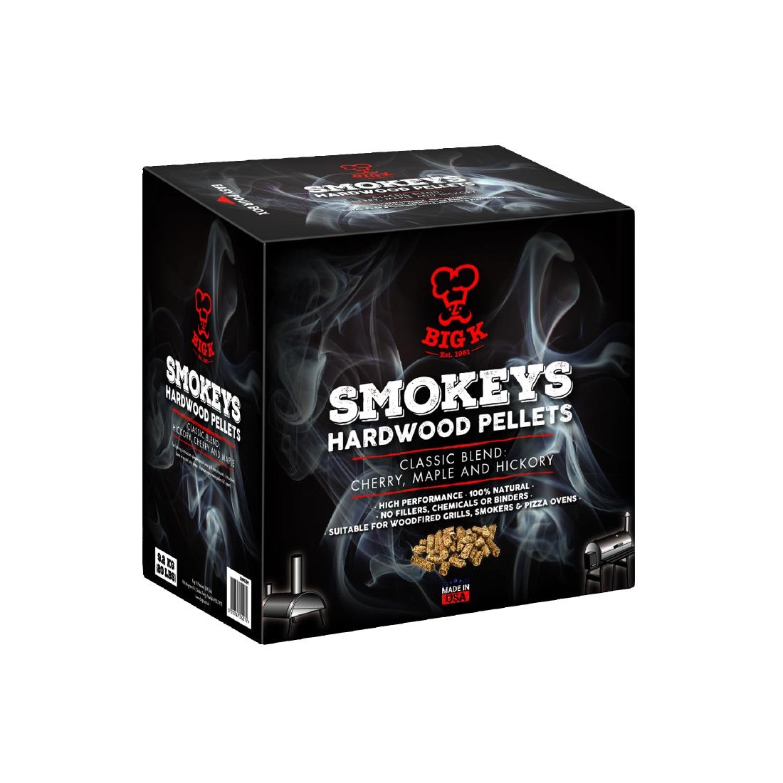 Big K Smokeys Hardwood Pellets 9.2kg