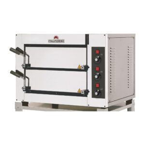 Italforni Fast 50 Compact Twin Deck Electric Pizza Oven