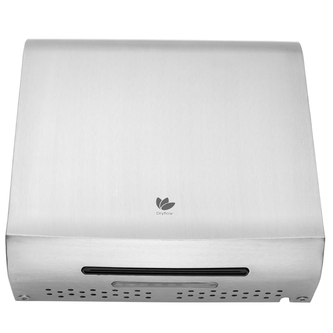 Dryflow EcoWave HEPA Hand Dryer Brushed Satin - Image 2