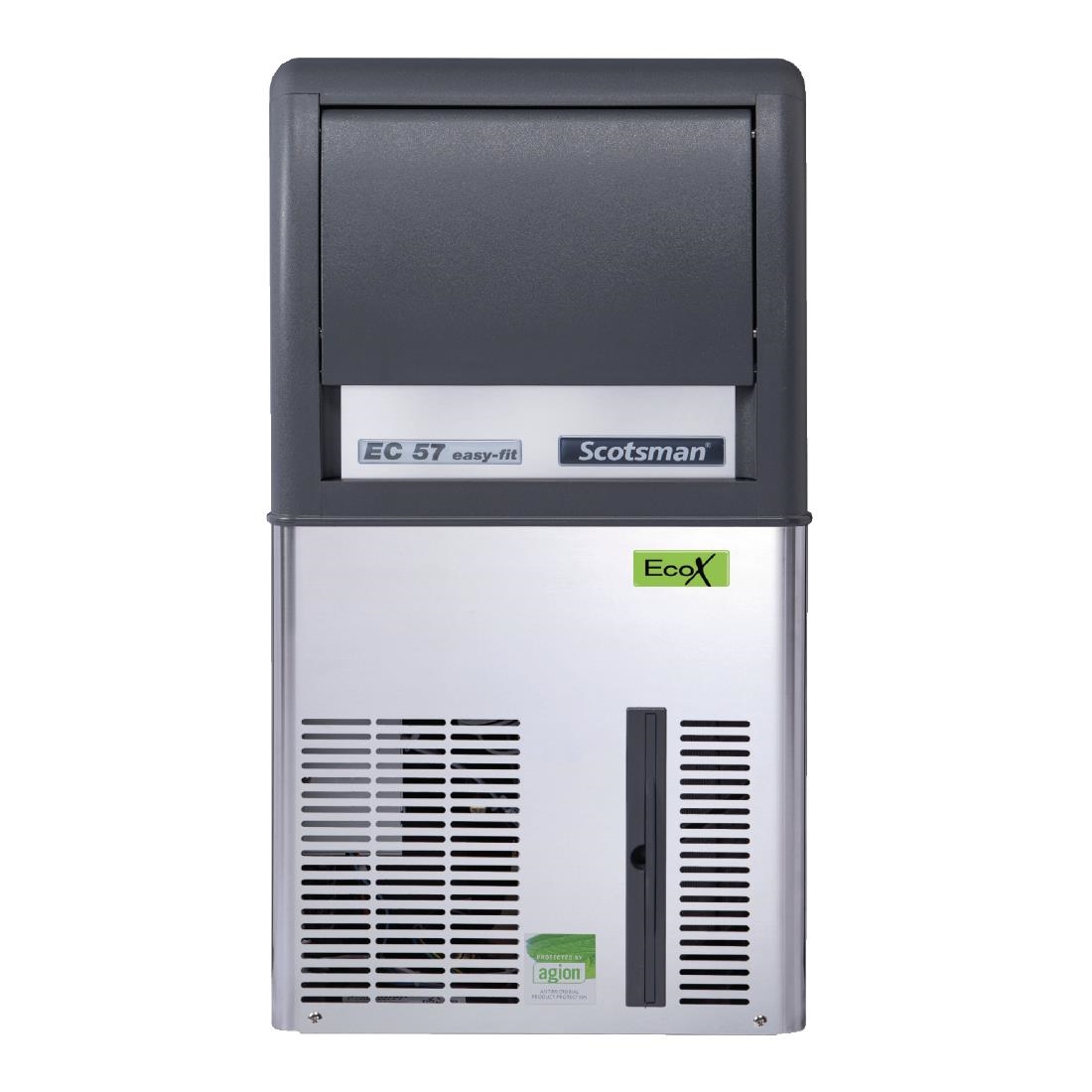 Scotsman EC 57 Self Contained Ice Machine w/ integral drain pump & XSAFE 33kg Output