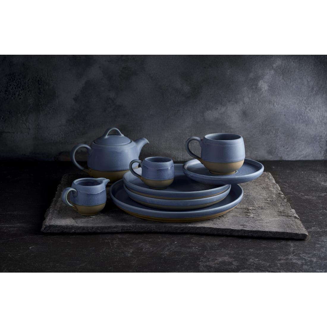 Churchill Emerge Oslo Blue Espresso Cups 88ml (12 Pack) - Image 2