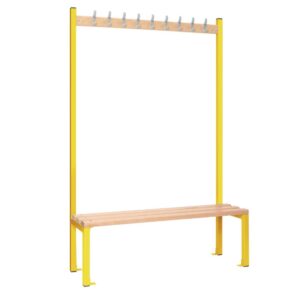 Single-sided Island Seating Yellow 1200mm