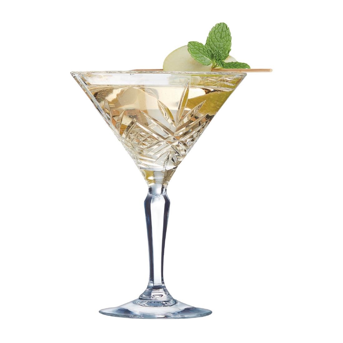 Arcoroc Broadway Martini/Cocktail Stem Glasses 210ml (12 Pack) - Image 2