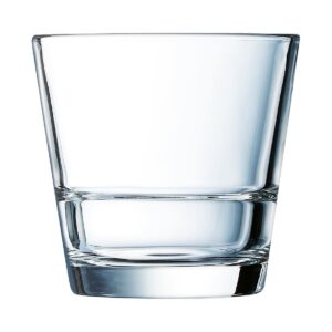 Arcoroc Stack Up Old Fashioned GlassesÂ 210ml (24 Pack)