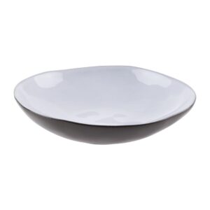 Olympia Raw Recycled Clay Charcoal Coupe Bowls 230mm (6 Pack)