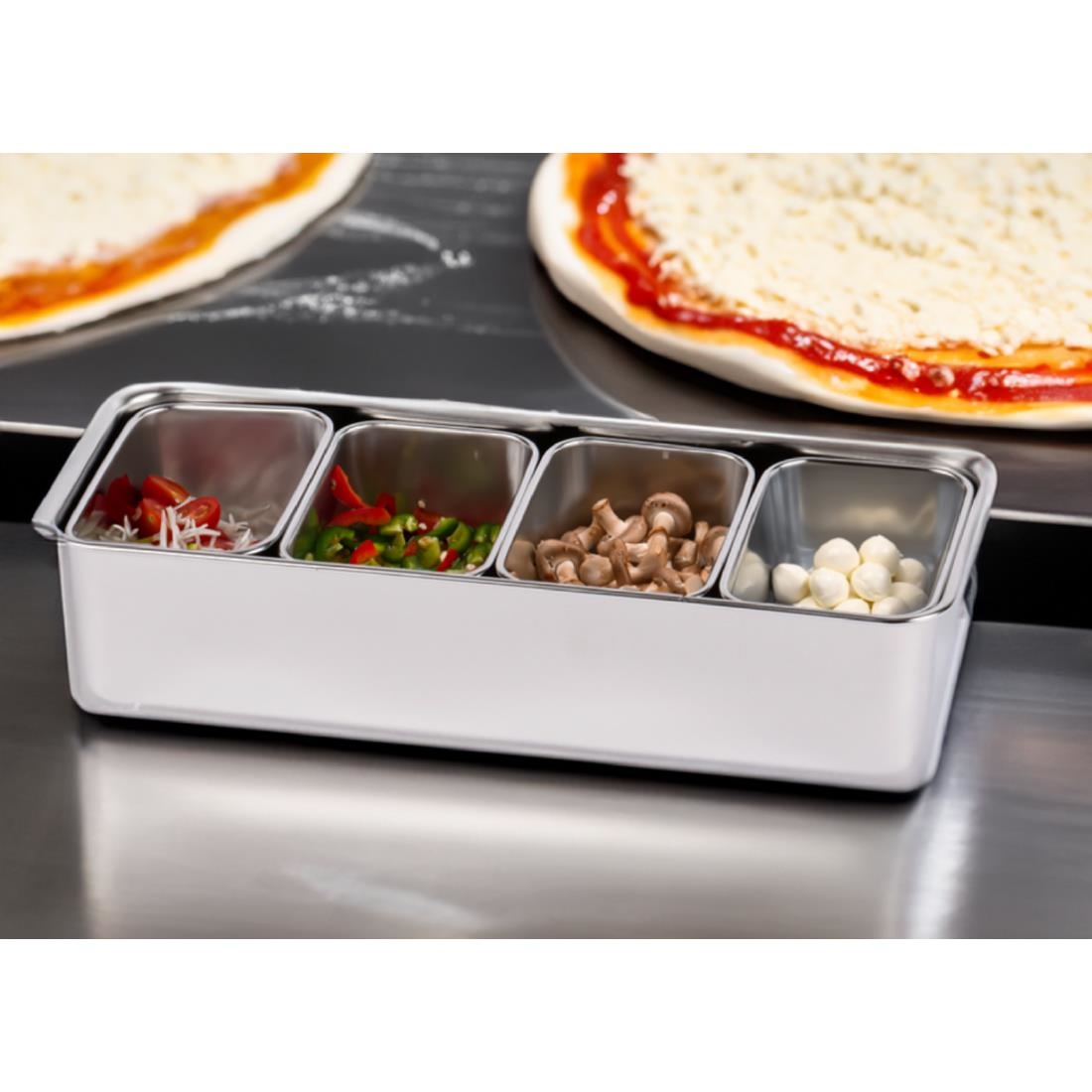 Louis Tellier Japanese Container with Four Compartments 281x118x63mm - Image 2