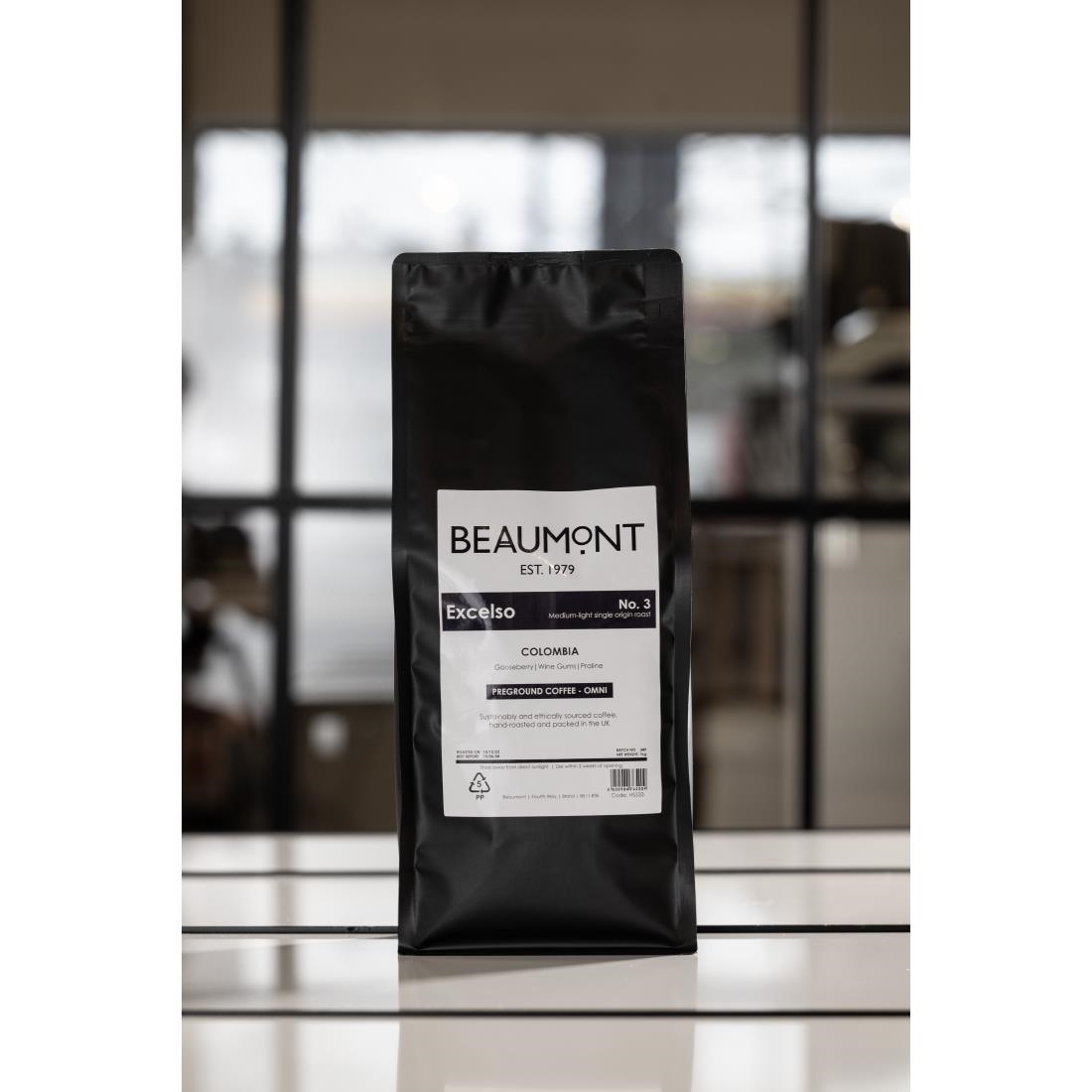 Beaumont No.3 Excelso Coffee Omni Grind 1kg - Image 12