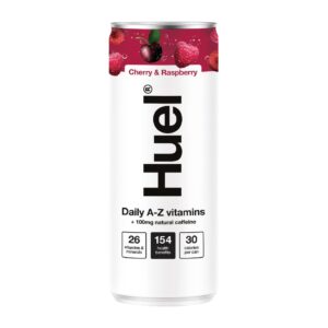 HUEL A-Z Vitamin Drink - Cherry and Raspberry (12 pack)