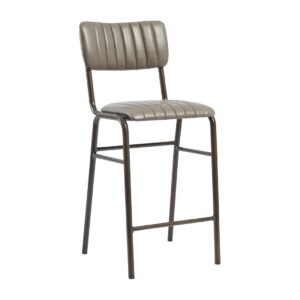 Tavo Stacking Mid Bar Stool Vintage Dark Grey (2 Pack)