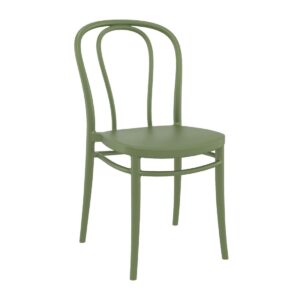 Victor Side Chair Olive Green (2 Pack)