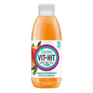 VITHIT Perform Mango & Passionfruit Vitamin Water 500ml (12 Pack)