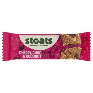 Stoats Cherry, Choc & Coconut Oat Bars 42g (24 Pack)