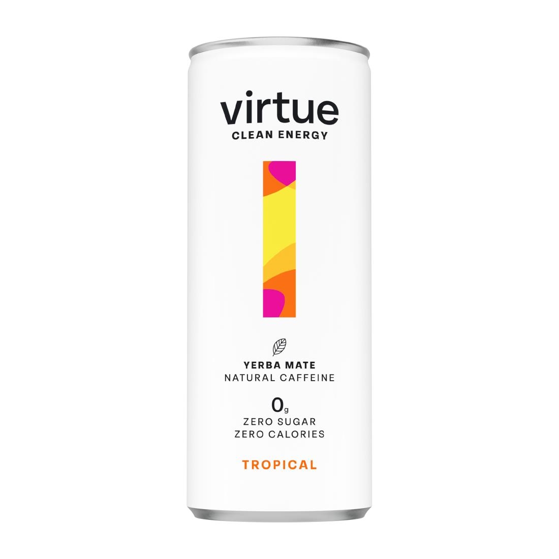 Virtue Clean Energy Tropical Drink 250ml (12 Pack)