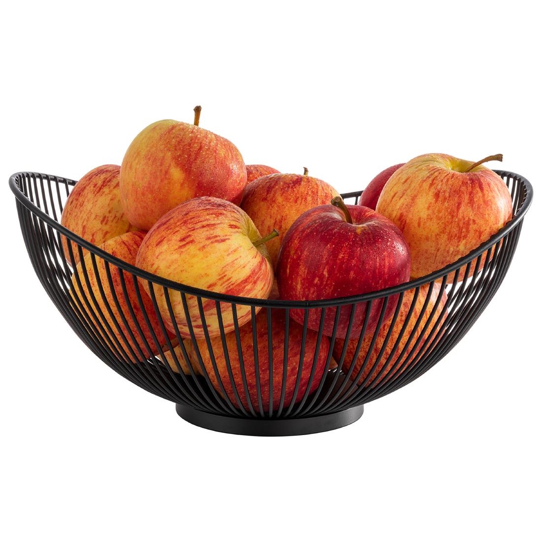 APS Svart Black Mesh Basket 295x255x135mm - Image 2