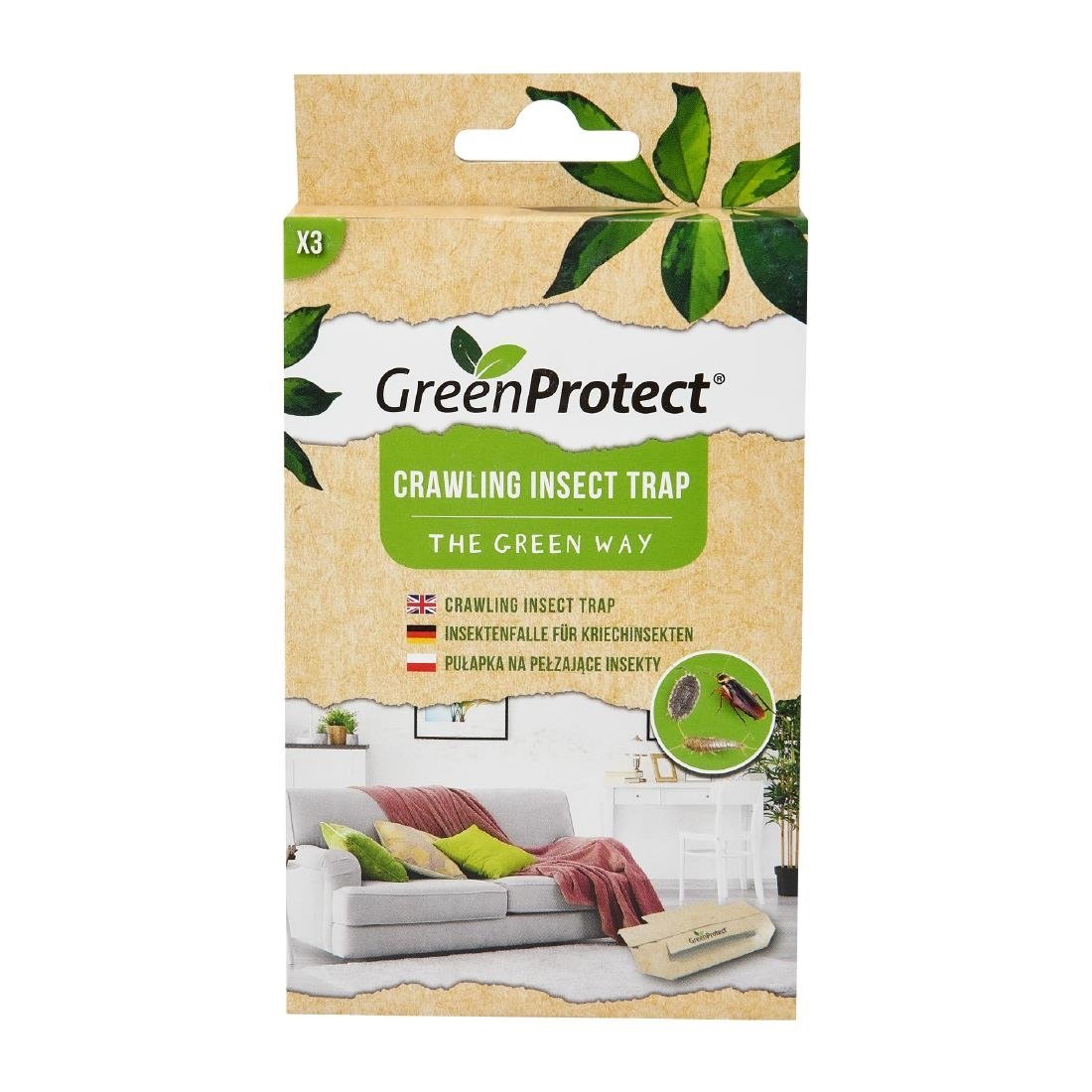 Green Protect Crawling Insect Trap (3 Pack)