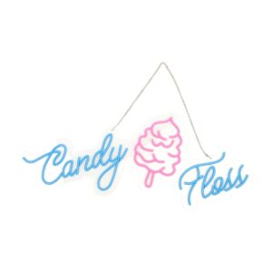 A1 Equipment Candy Floss Neon Style LED Light-up Sign A7362