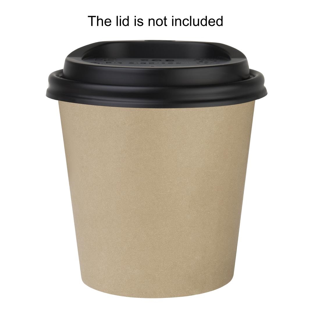 Fiesta Compostable Hot Cups Single Wall Kraft 6oz (50 Pack) - Image 3