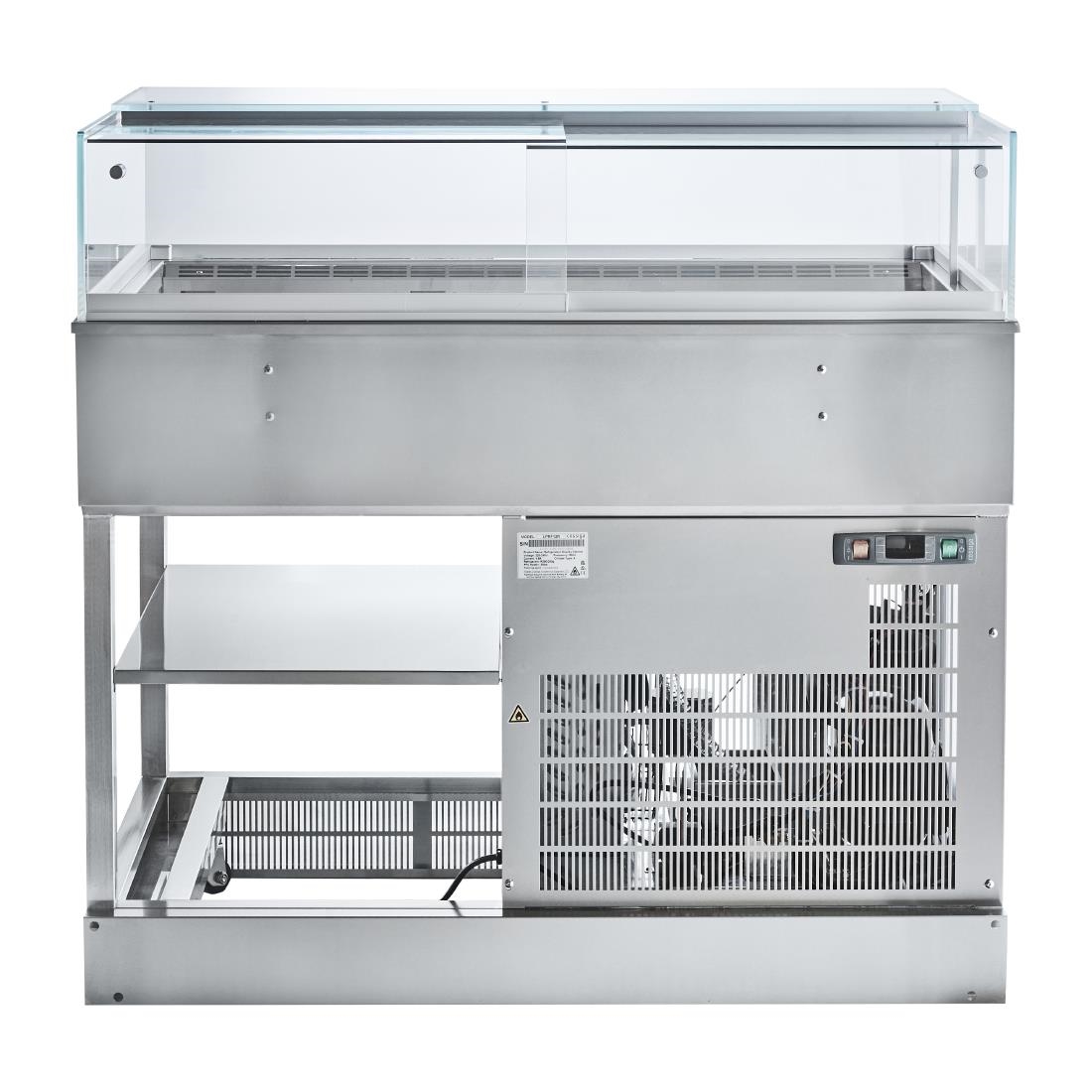 Cossiga LP PLUS Refrigerated Patisserie Display w/Ambient Storage 1200mm - Image 2