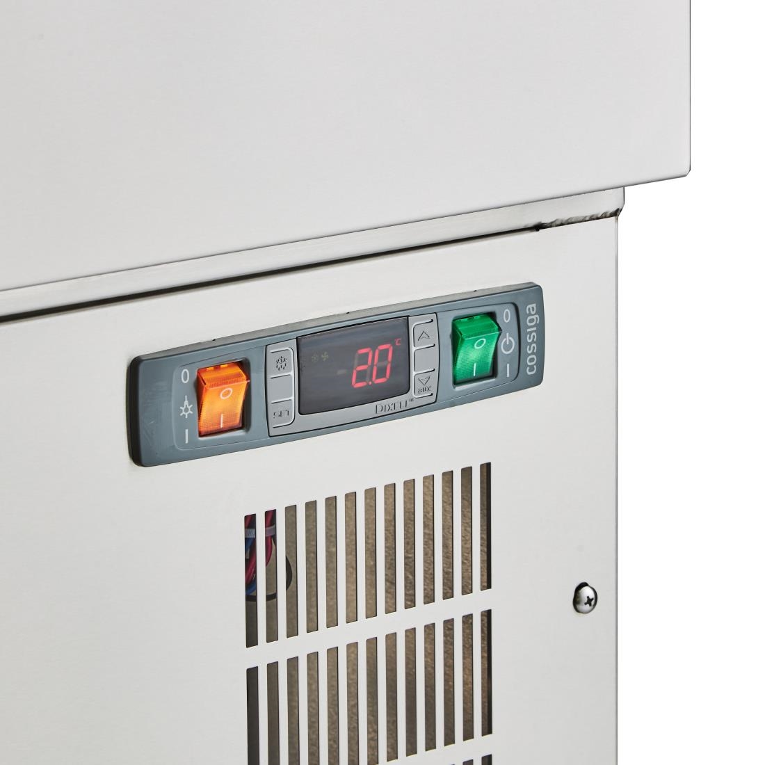 Cossiga LP PLUS Refrigerated Patisserie Display w/Ambient Storage 1200mm - Image 3