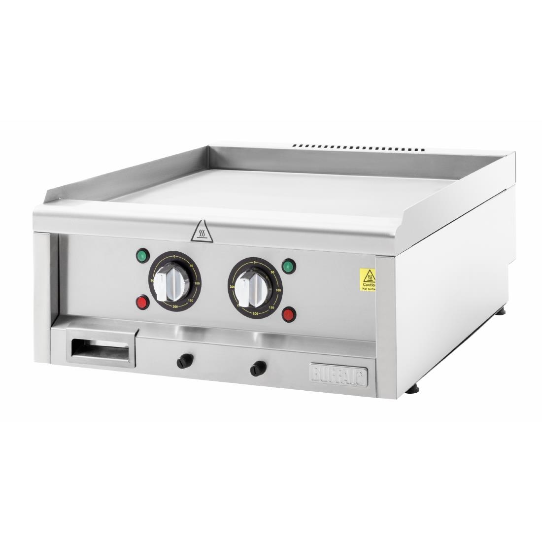 Buffalo 600 Series Dual Zone Electric Griddle 600mm Single Phase - Image 3
