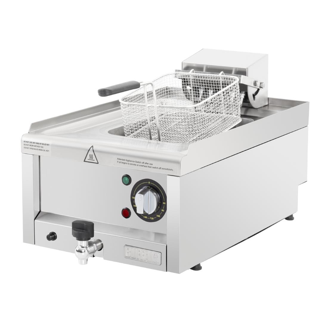 Buffalo 600 Series Single Tank Electric Fryer 8Ltr Single Phase - Image 3