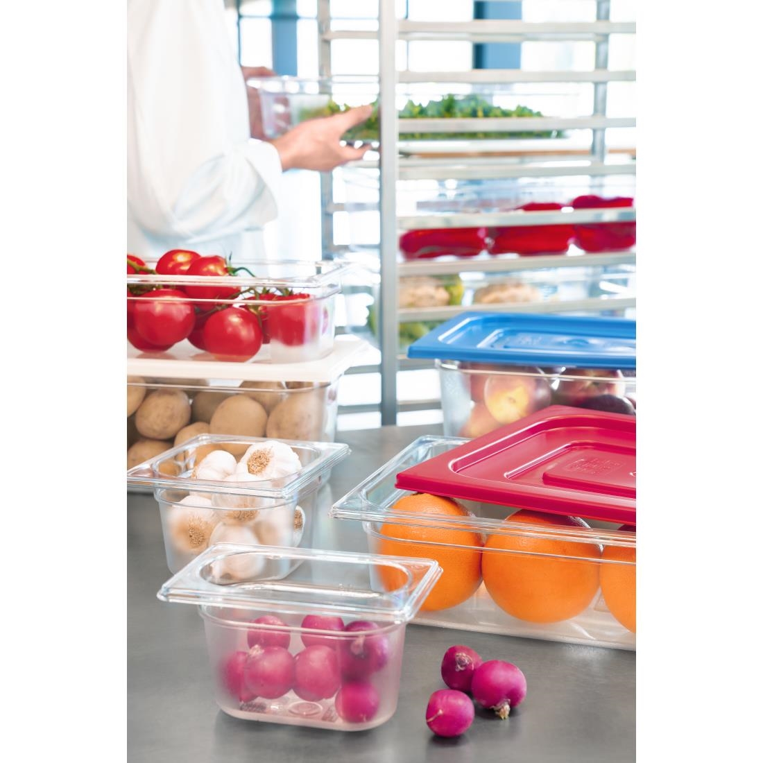 Pujadas Clear Polinorm Gastronorm Lid 1/3GN - Image 2