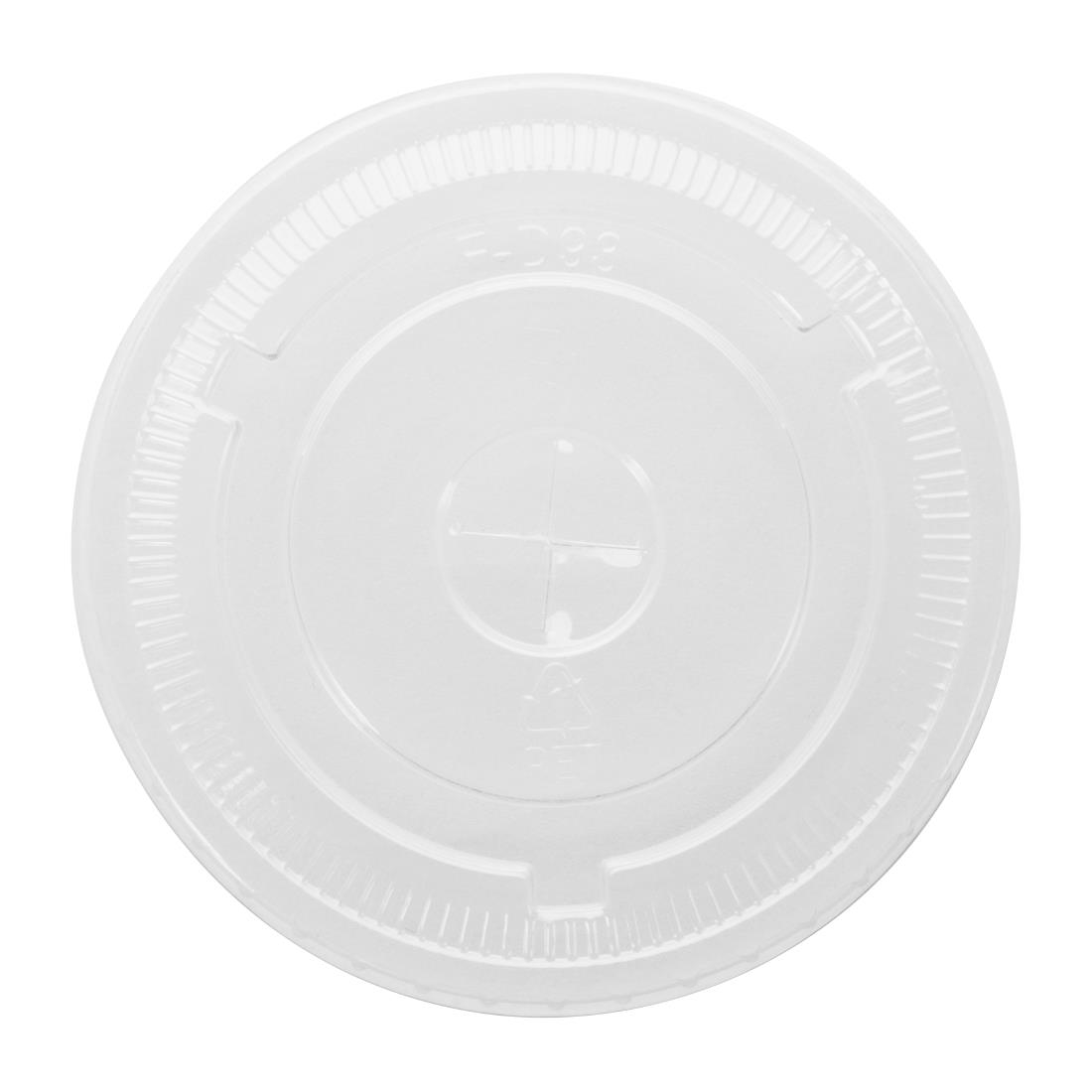 Fiesta Recyclable rPET Flat Lids for 12/16/20oz Cups (400 Pack) - Image 2