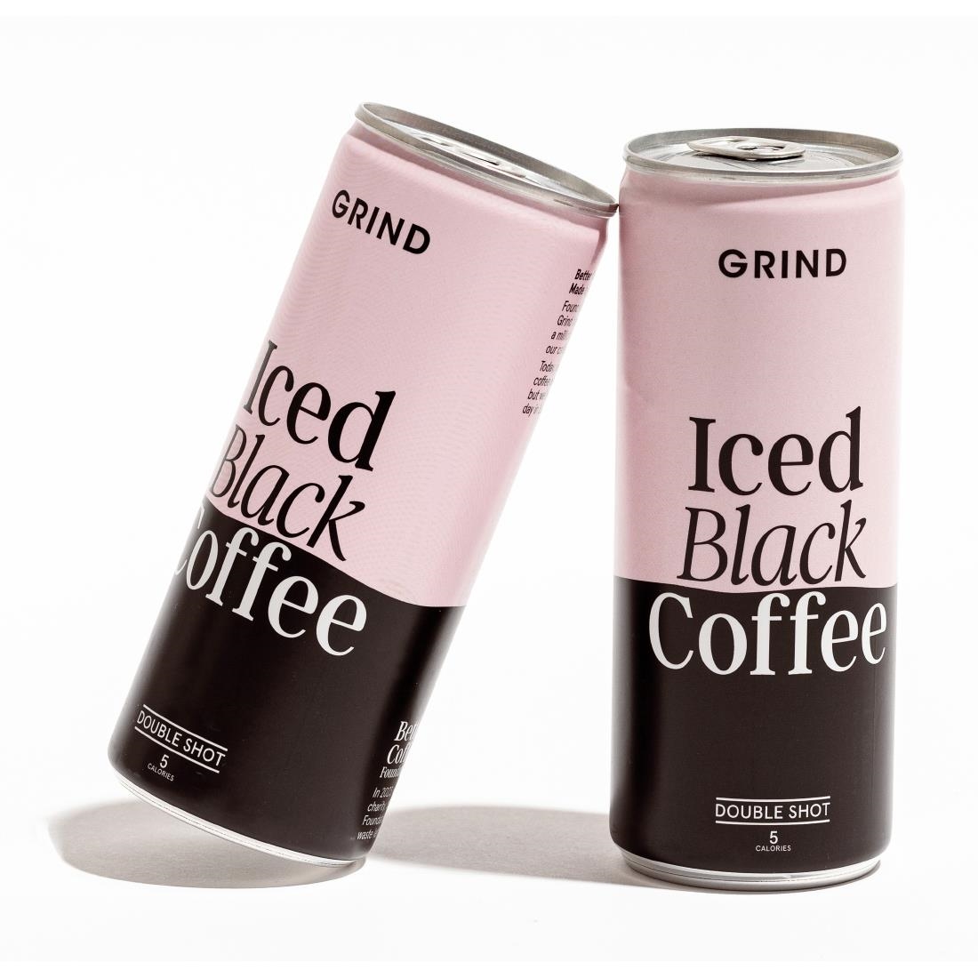 Grind Iced Black Coffee Cans 250ml (8 Pack) - Image 4