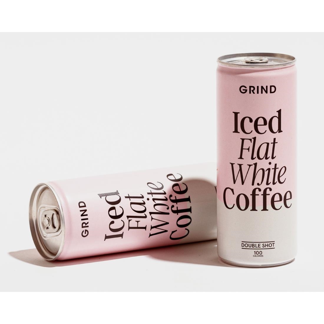 Grind Iced Flat White Coffee Cans 250ml (8 Pack) - Image 4