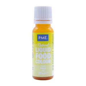 PME 100% Natural Food Colour - Lemon Yellow 25g