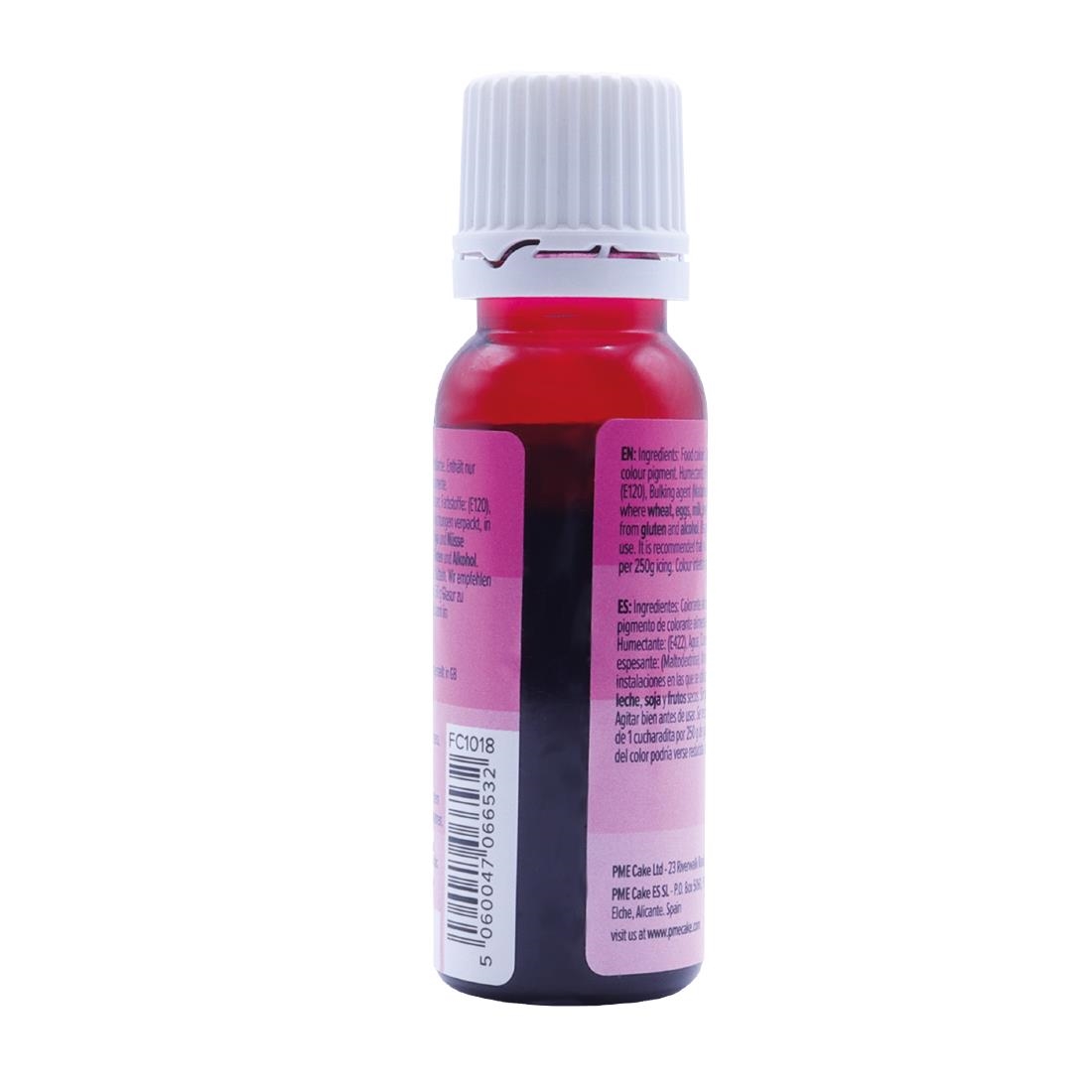 PME 100% Natural Food Colour - Pink 25g - Image 2