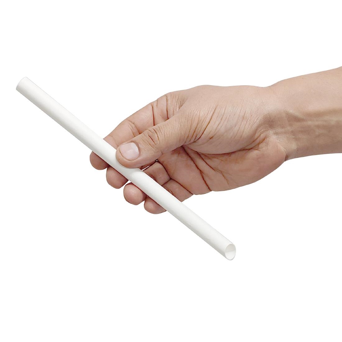 Fiesta Compostable Bubble Tea Straw White 12x210mm (150 Pack) - Image 3
