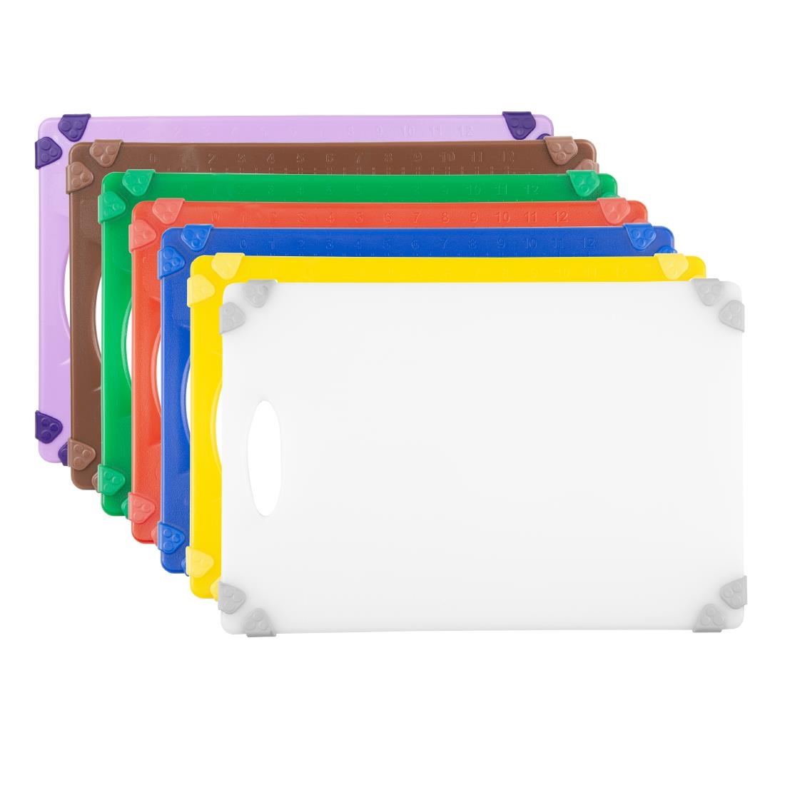 Hygiplas Commercial Grip Chopping Board Green 458x306mm - Image 5