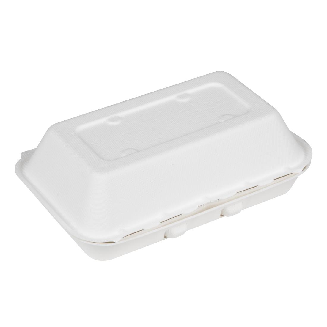 Fiesta Compostable Bagasse Food Containers 9x6" (200 Pack) - Image 2