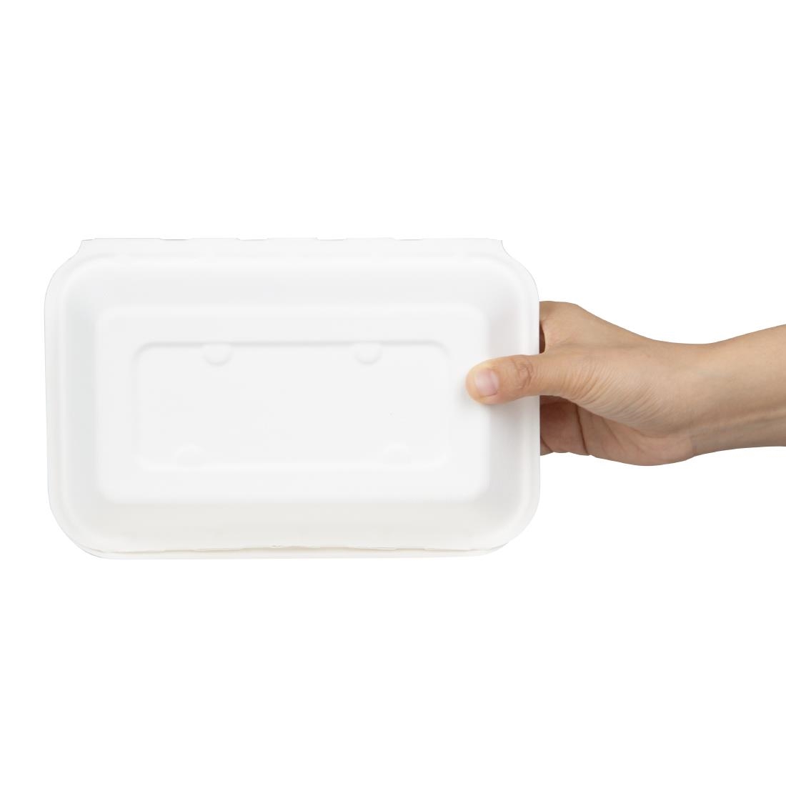 Fiesta Compostable Bagasse Food Containers 9x6" (200 Pack) - Image 3