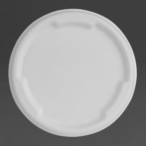 Fiesta Compostable Bagasse Lids for 400/500ml Bowl Bases (50 Pack)