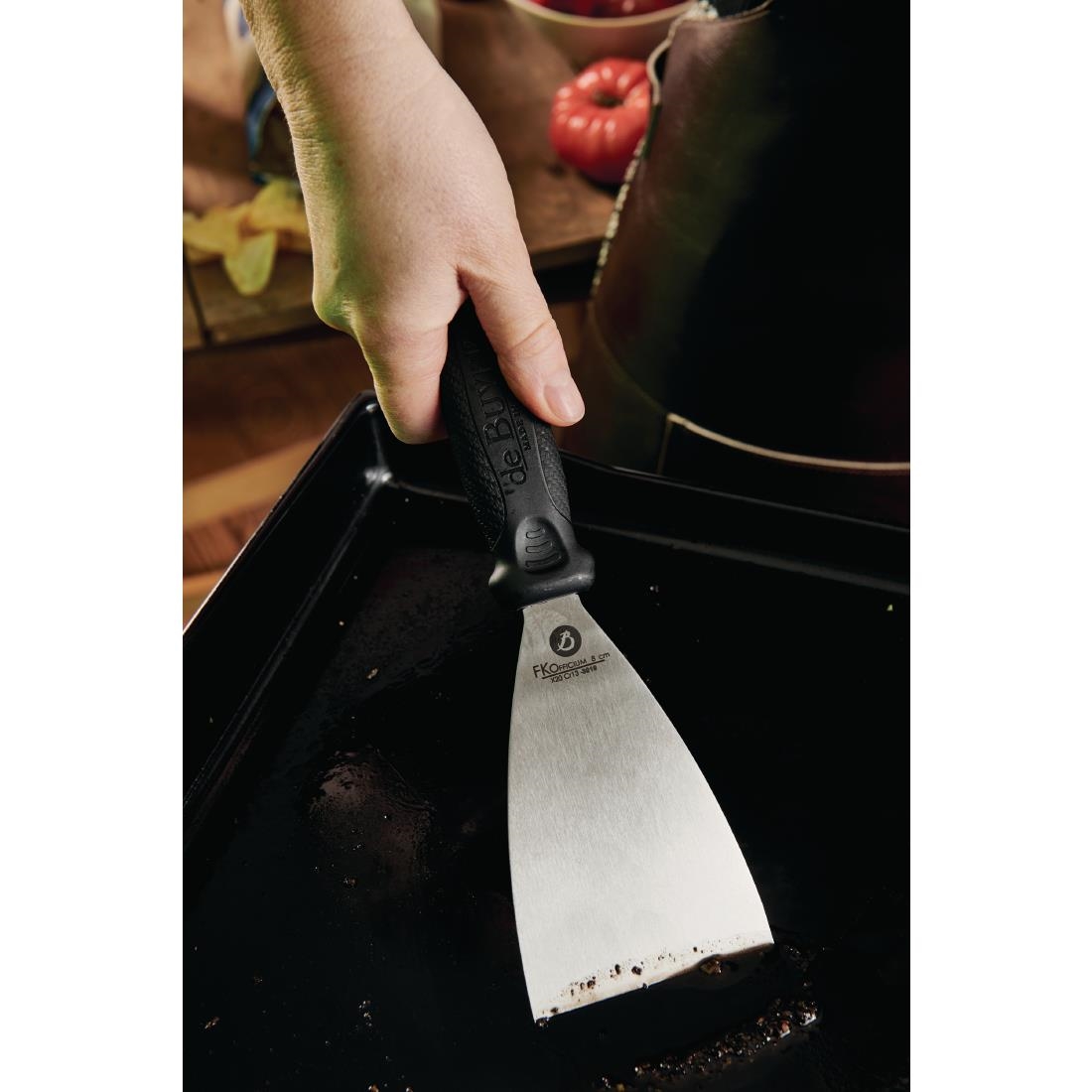 De Buyer Outdoor Grill Scraper 80mm - Image 2