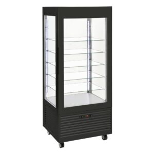 Roller Grill Bi-Temperature Display Cabinet Black RDB800