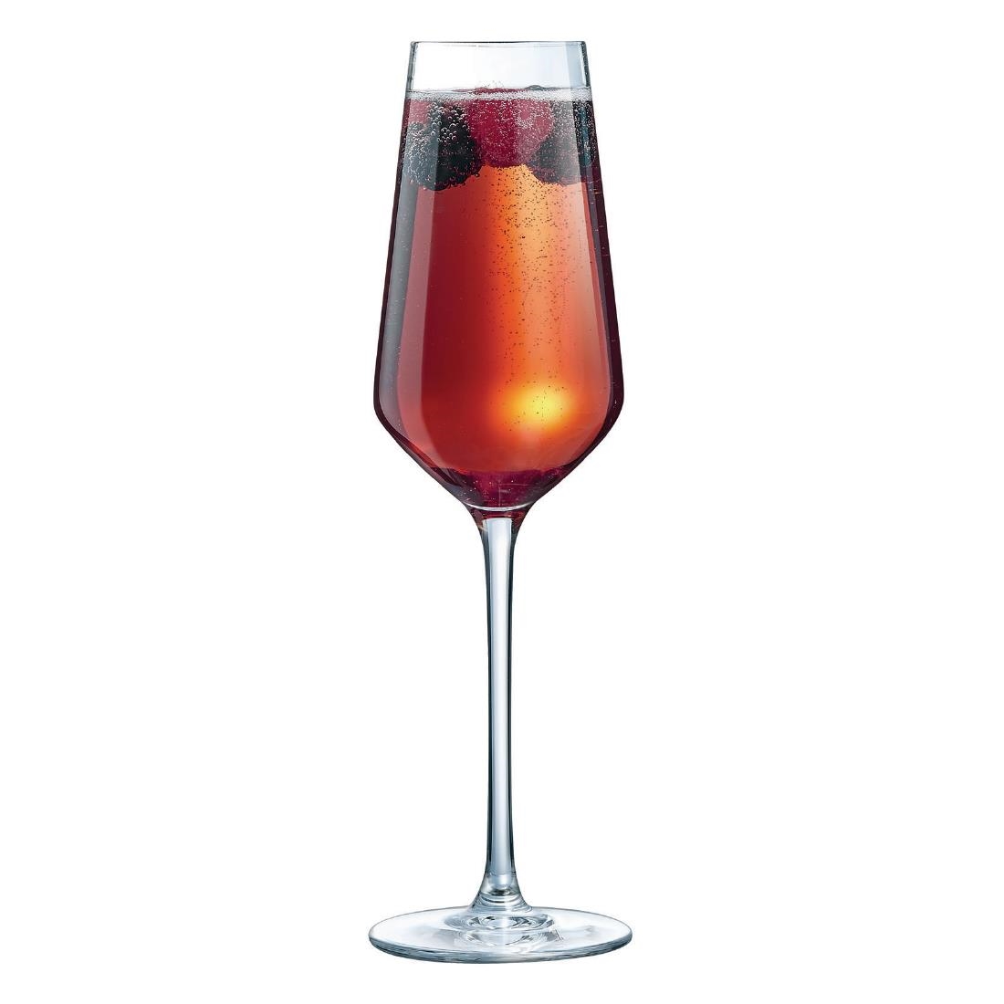Arcoroc Distinction Champagne Flutes 230ml (24 Pack) - Image 2