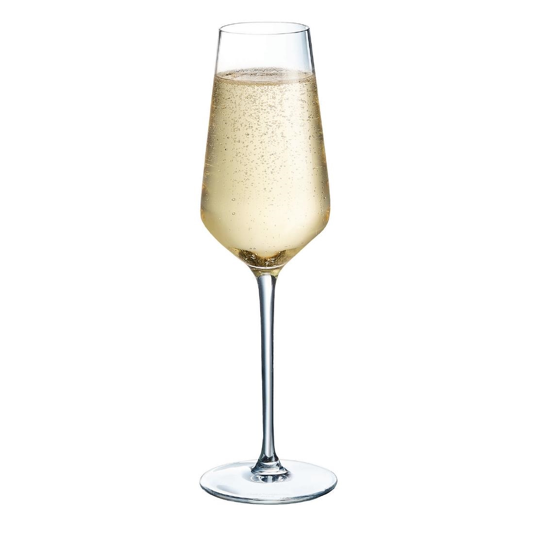 Arcoroc Distinction Champagne Flutes 230ml (24 Pack) - Image 7