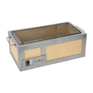 Kasai Medium Long Konro Grill with Stainless Steel Frame SVT-16131