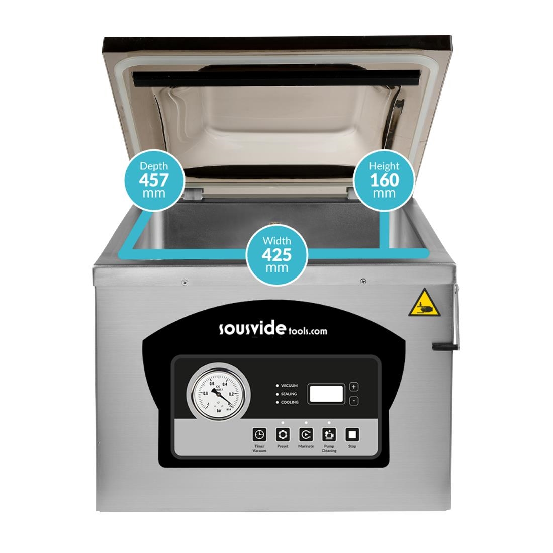Sous Vide Tools Fresco 400 Vacuum Packing Machine SVT-03006 - Image 3