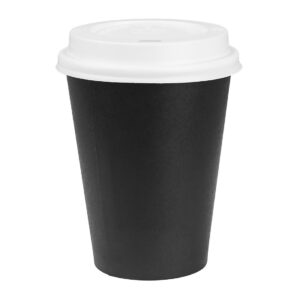 Nisbets Essentials Hot Cups and Lids Pack 12oz (300 Pack)