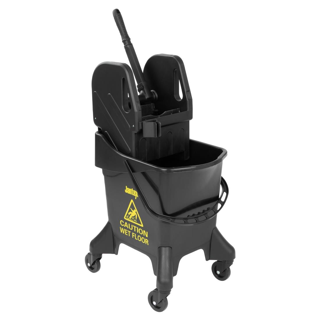 Jantex 21Ltr Tall Mop Bucket and Wringer - Yellow Print