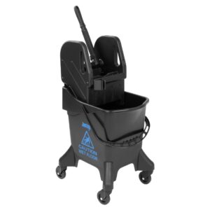 Jantex 21Ltr Tall Mop Bucket and Wringer - Blue Print