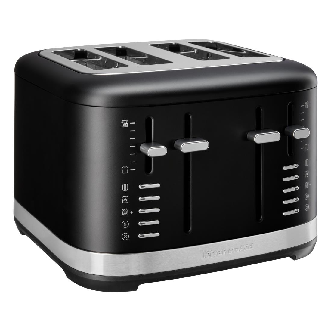 KitchenAid 4 Slot Manual Toaster Matte Black