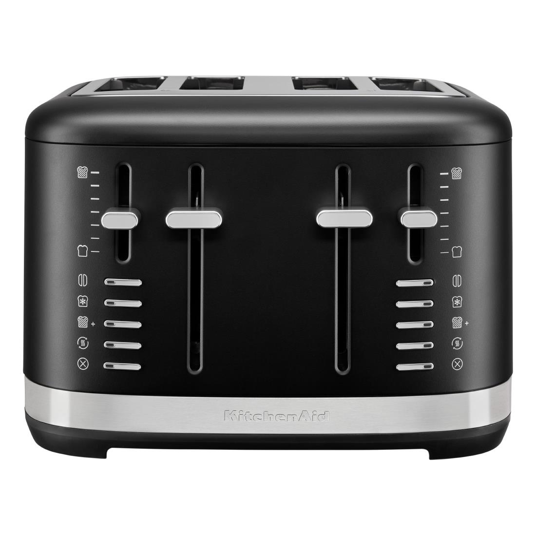 KitchenAid 4 Slot Manual Toaster Matte Black - Image 4