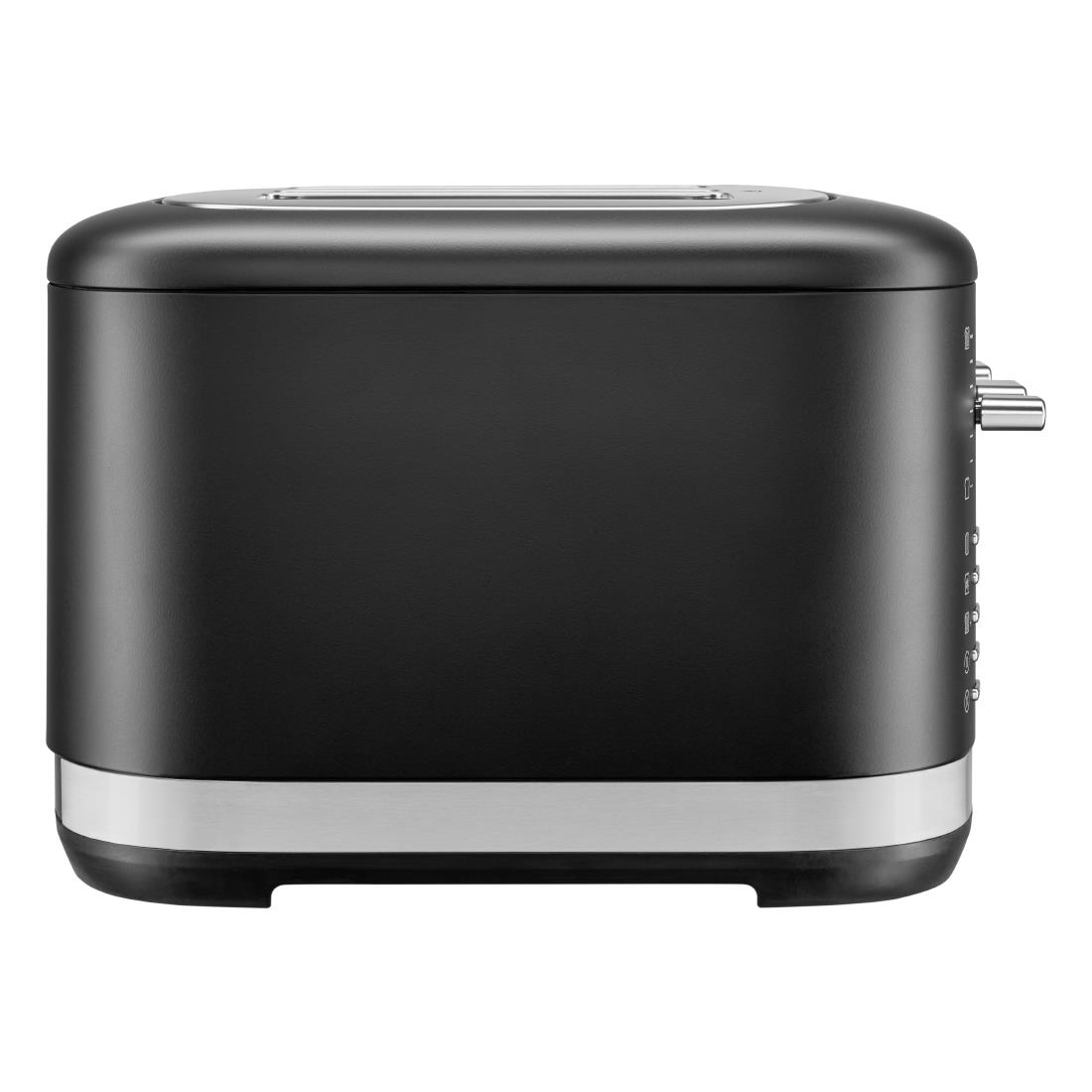 KitchenAid 4 Slot Manual Toaster Matte Black - Image 5